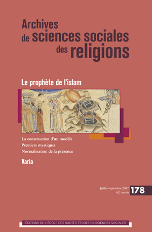 Archives de sciences sociales des religions n° 178