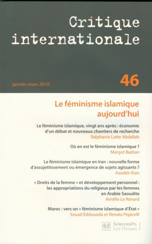 Critique internationale, n° 46, janvier-mars 2010