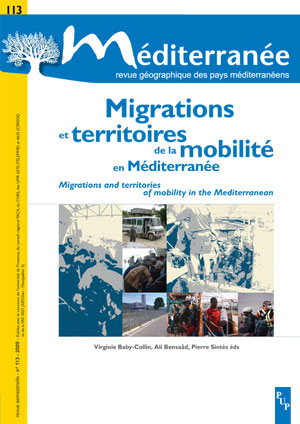Méditerranée. Revue géographique des pays méditerranéens, n° 113 | 2009 
