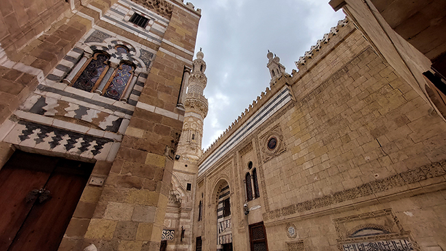 Photo : al-azhar, minarets interieur @ Jamela Ouahhou