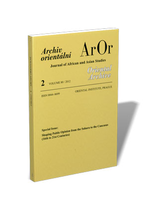 revue ArOr - Archiv Orientální